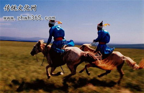 蒙古族赛马